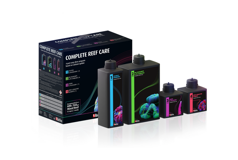 Red Sea 4 Part Complete Reef Care Medium Set 300L