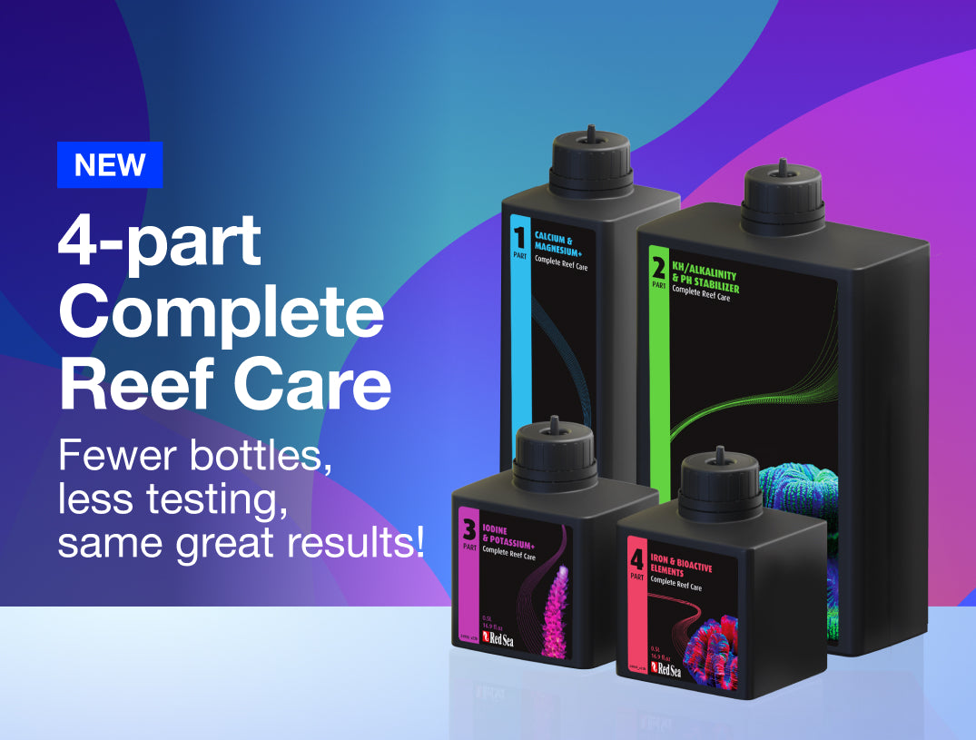 Red Sea 4 Part Complete Reef Care Large Set 600L — Kraken Corals