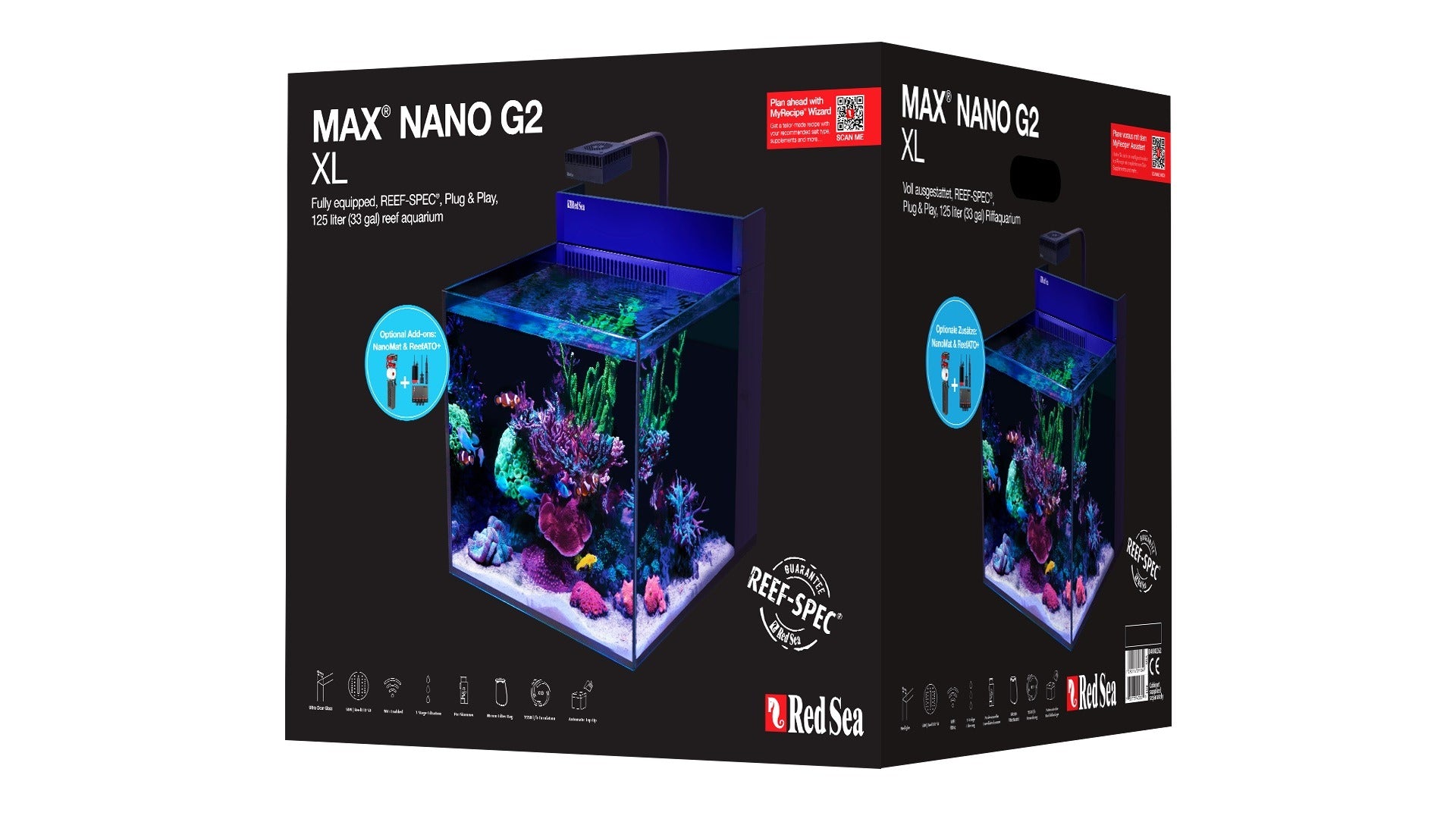 Red Sea Max Nano G2 XL 125L Reef System — Kraken Corals