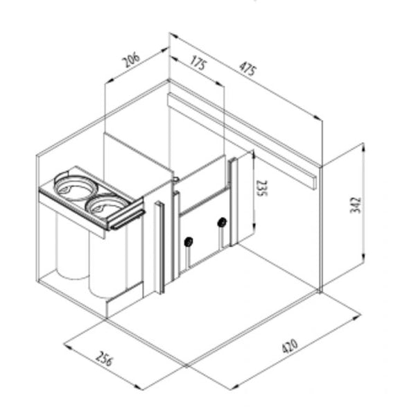 redsea reefer 250 v3 サンプ 仕切り Red Sea Reefer 250 V3 Sump — Kraken Corals