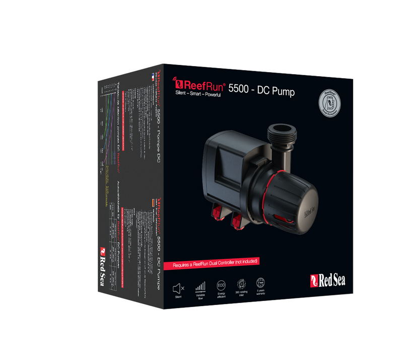 Red Sea ReefRun 5500 DC Return Pump (Excl. Controller) — Kraken Corals