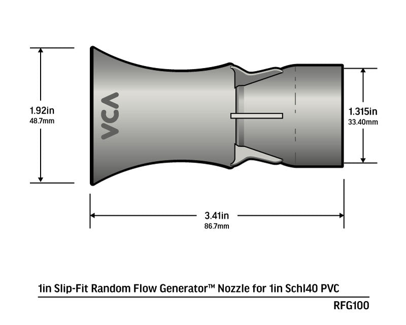 VCA 1" Randon Flow Generator