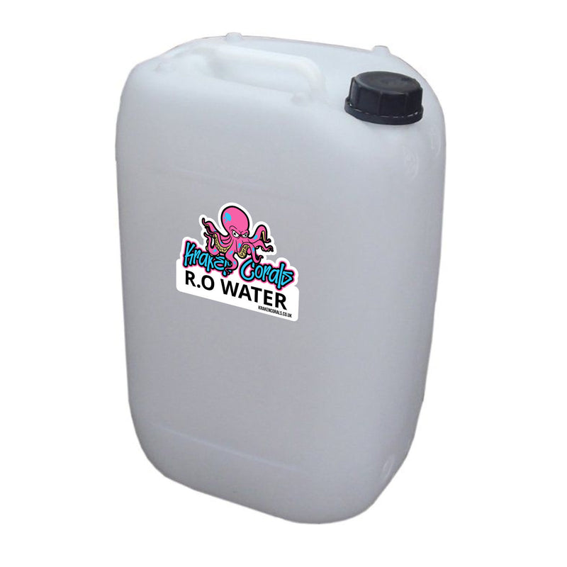 Kraken Corals Barrel Drum Sticker (RO Water)