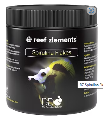 Reef Zlements Spirulina Flakes 30G