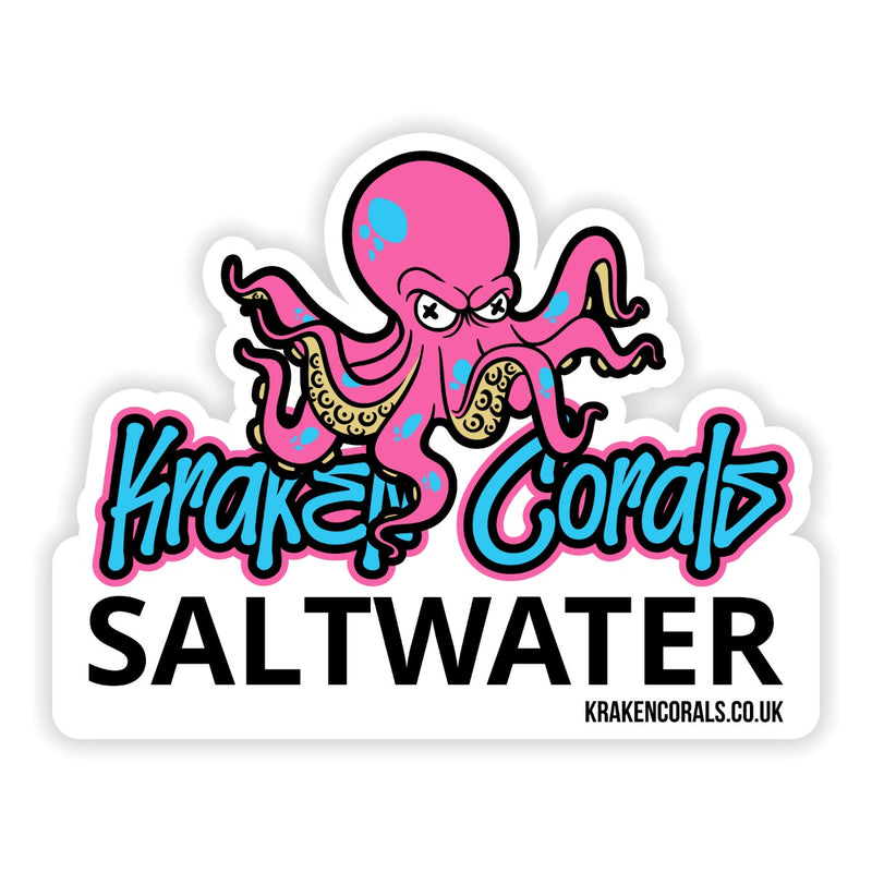 Kraken Corals Barrel Drum Sticker (Saltwater)