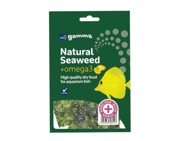 TMC Gamma Natural Red 12g seaweed strips (Garlic & Omega 3)
