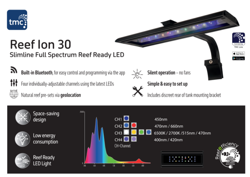 TMC Reef Ion 30 LED Light Unit