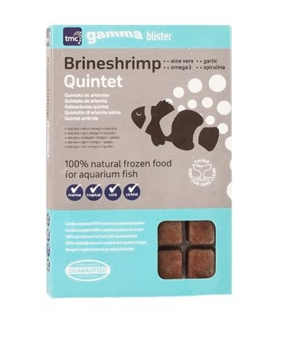 Gamma Brineshrimp Quintet Blister Pack 100g