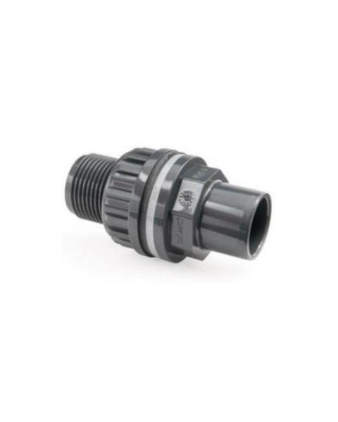 40mm PVC Bonded Tank Connector Bulkhead 