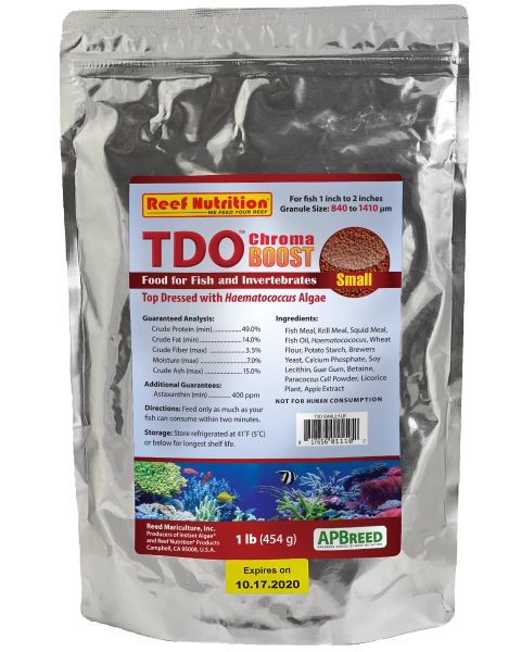 Reef Nutrition TDO Chroma Boost C2 (840-1410 Micron) 1Ib 