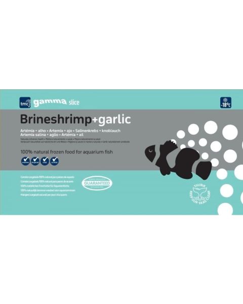 Gamma Slice Garlic Brineshrimp Flat Pack 250g 