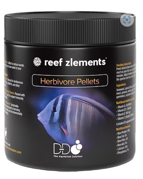 Reef Zlements Herbivore Pellets 400G 