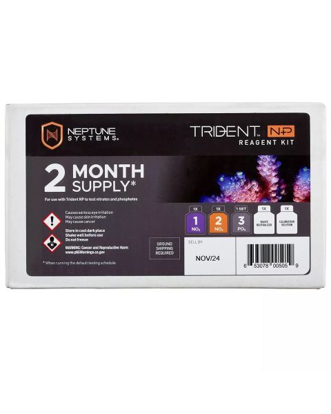 Trident NP Nitrate & Phosphate 2 Month Reagent Set 