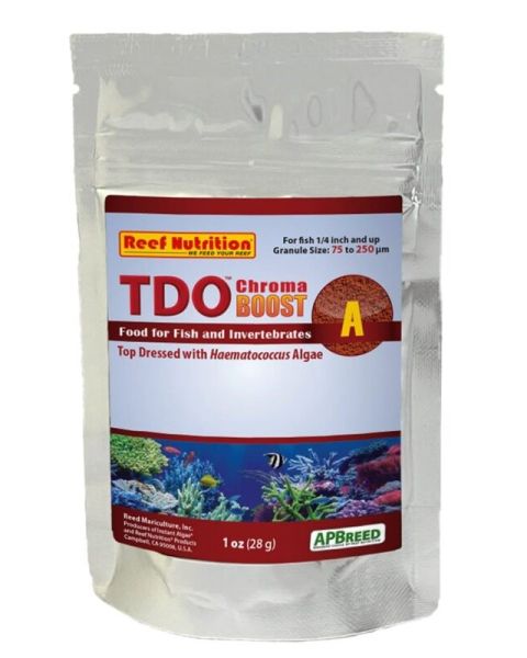 Reef Nutrition TDO Chroma Boost A (75 - 250 Micron) 1oz (28g) 