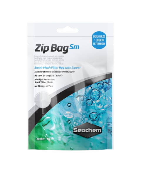 Seachem Zip Bag Sml Mesh 12.5x5.5