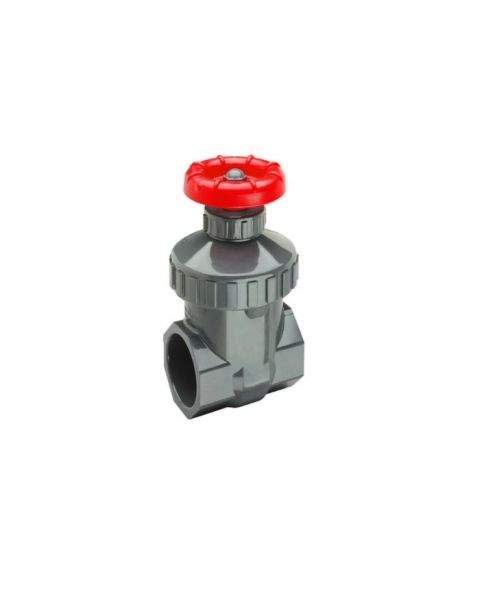 20mm PVC Grey Gate Valve 