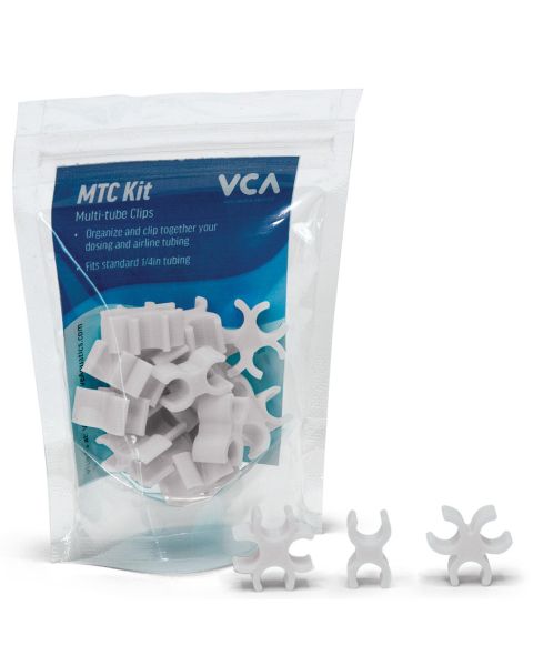 VCA Multi Tube Clip Kits (MTC)-White 