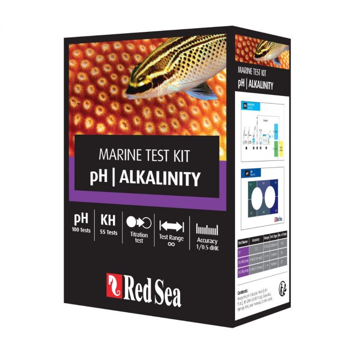 Red Sea PH / Alkalinity Test Kit, R21455 at Kraken Corals