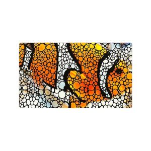 Flipper Floor Mat 75 x 45cm - Clownfish Design