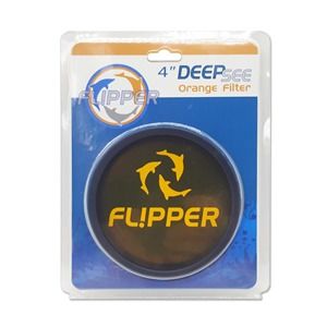 Flipper DeepSee Orange Lens Filter 4 Inch