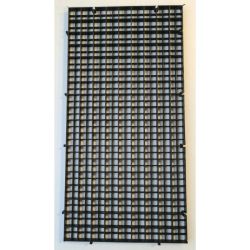 1 x Black Egg Crate Sheet 30cm x 15cm 